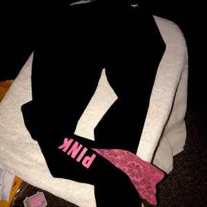 Pink yoga pants